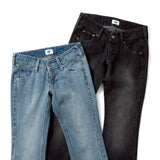 lowrise flare denim