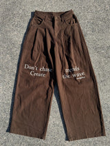 WB wide duck pants