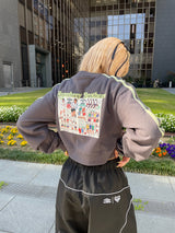 HTH × umbro cropped sweat