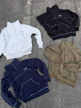 Half zip fleece setup