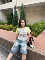 numbering raglan tee