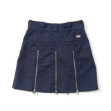 HTH×Dickies Zip mini skirt