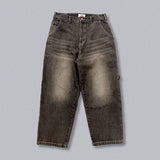 皇冠徽標牛仔褲