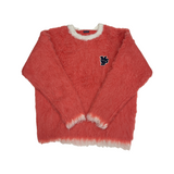 Bicolor Shaggy Knit