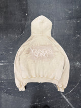 universal logo Premium crush EMB zip hoodie