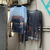 Photo Tulle Long Tee