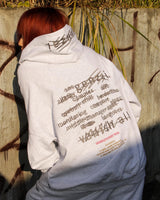 Genzai Vanish徽標拉鍊連帽衫