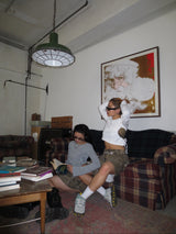 heart switch long tee