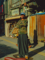 Wide Baggy Hook Western Slacks