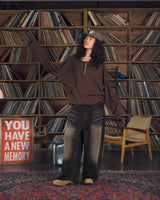 7 button waffle henry tee