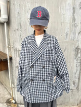 Check tailored ss jacket