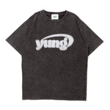 yung logo spray ss tee