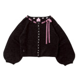 Ribbon Knit Cardigan