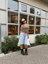 BUTTON TANK TOP