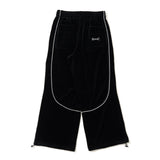 BU velour track pants