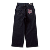 クラシックスタッズデニムパンツ