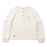 フラワースタッズサーマルTシャツ