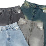 Clover logo buggy denim