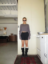 heart switch long tee