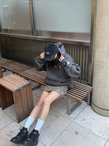 薩加拉心臟徽標連帽衫