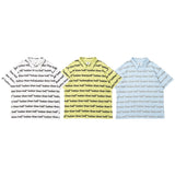 All over pattern polo shirt