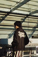 the inner peace logo zip hoodie