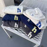 H flower logo hoodie setup