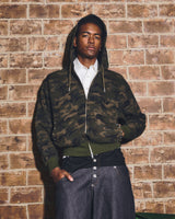 Boxing Glove Waffle Double Zip Hoodie