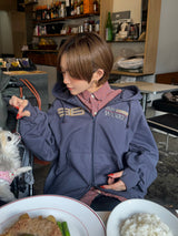 兩點拉鏈連帽衫