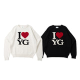 l love yg knit