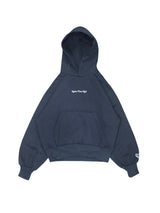 check pattern heart logo hoodie