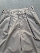 Wide Baggy Hook Western Slacks