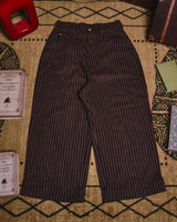wool western stripe slacks
