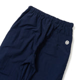 N logo side-zip nylon pants