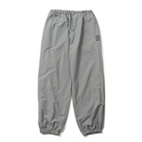 N logo side-zip nylon pants