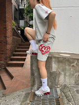 Vintage Like Heart Logo Shorts
