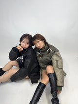 Switching Eco Leather Blouson