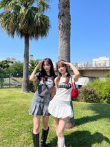 yung logo spray ss tee