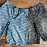 OG logo denim shorts