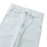 BU STRIPE BAGGY DENIM PANTS