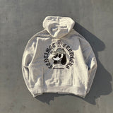 Cross ruler zip hoodie