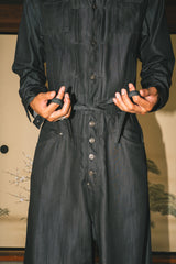 rayon denim all in one