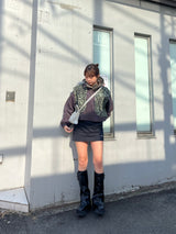 Leopard 2way blouson