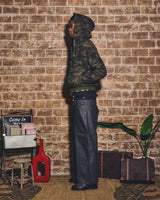 Boxing Glove Waffle Double Zip Hoodie