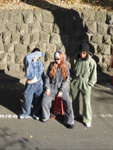 H Vintage logo zip hoodie