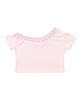 EYELET OFF-SHOULDER TOPS