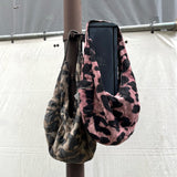 leopard shoulder bag