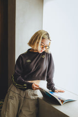 HTH × umbro cropped sweat