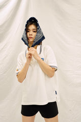 자수 꽃 폴로 셔츠