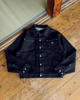 Western short denim jacket